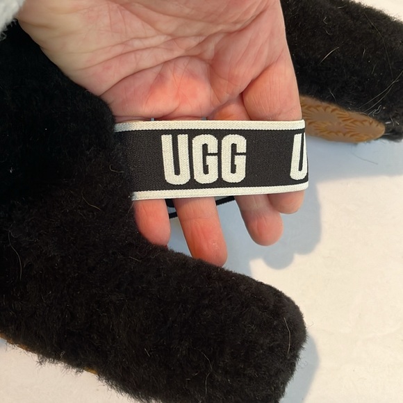UGG black size 10 Fluff Yeah like new tried on NWOT - Picture 9 of 14
